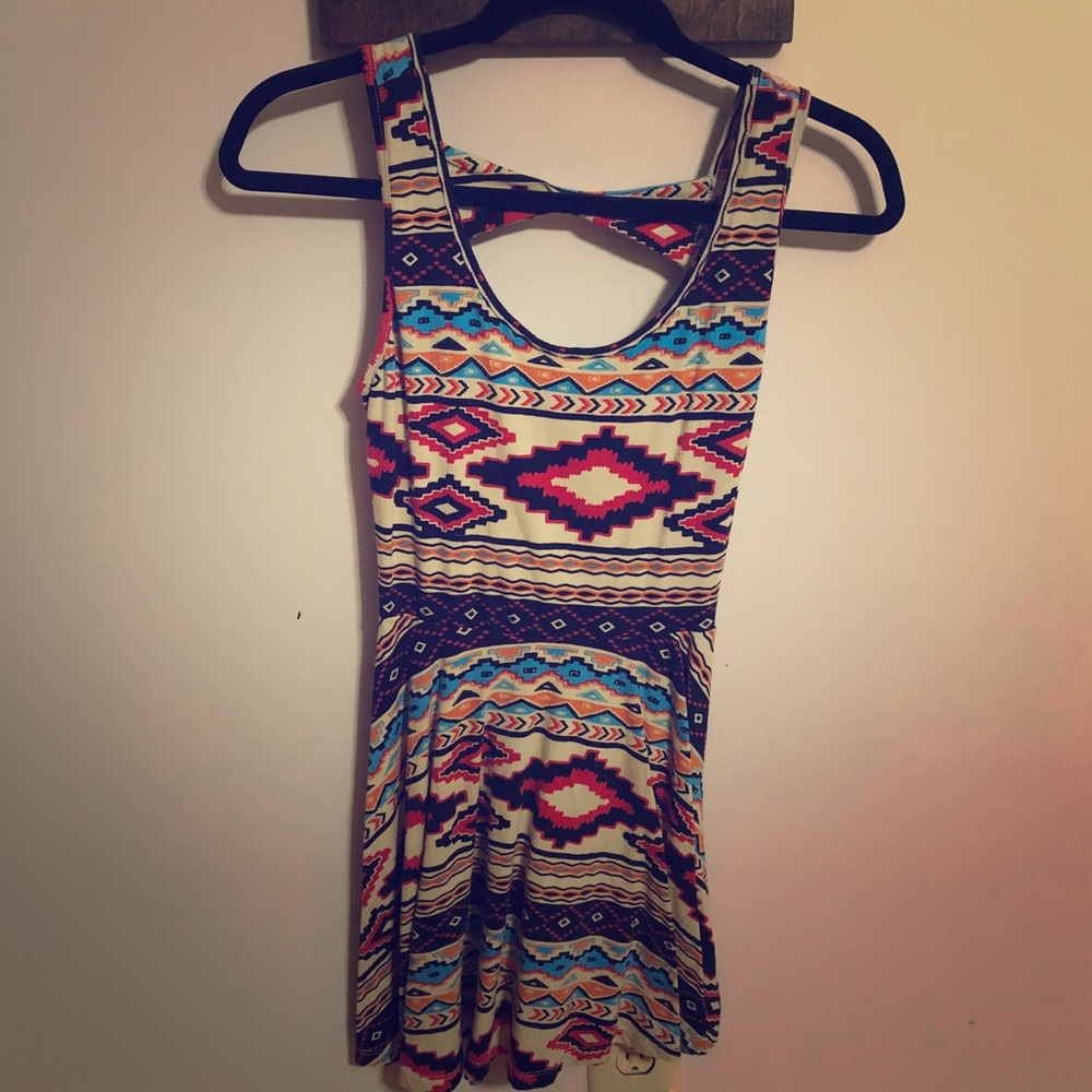 Flowy colorful dress